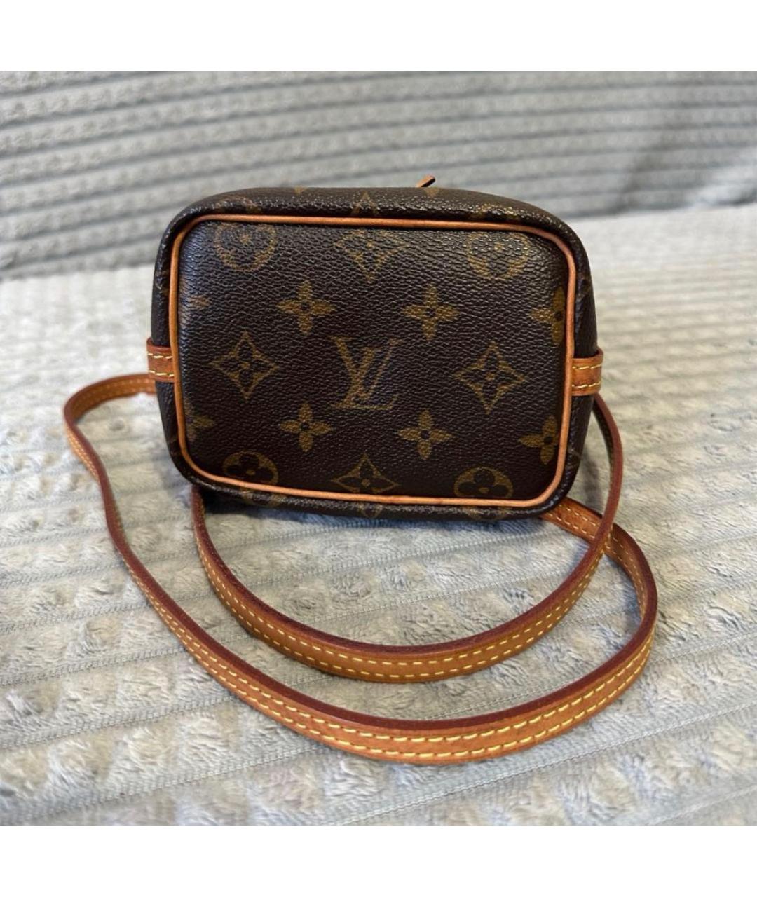 LOUIS VUITTON Коричневая сумка через плечо, фото 6