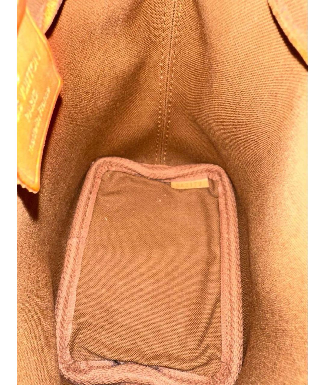 LOUIS VUITTON Коричневая сумка через плечо, фото 7
