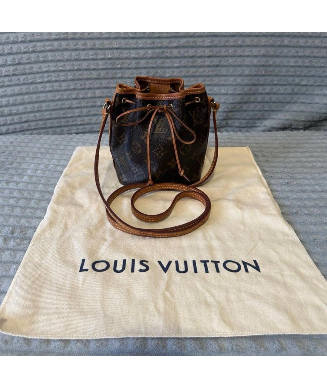 LOUIS VUITTON Коричневая сумка через плечо, фото 2