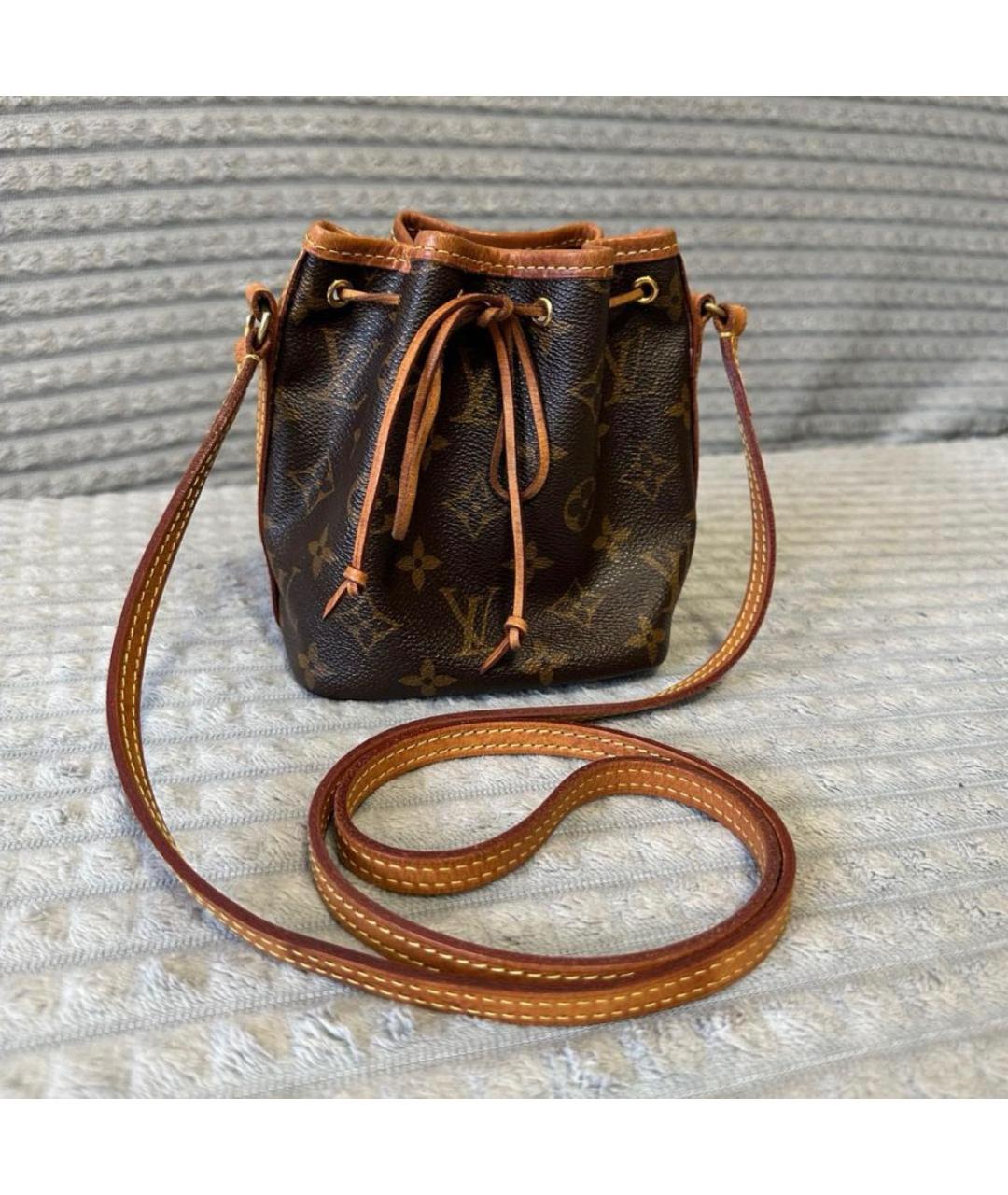 LOUIS VUITTON Коричневая сумка через плечо, фото 8