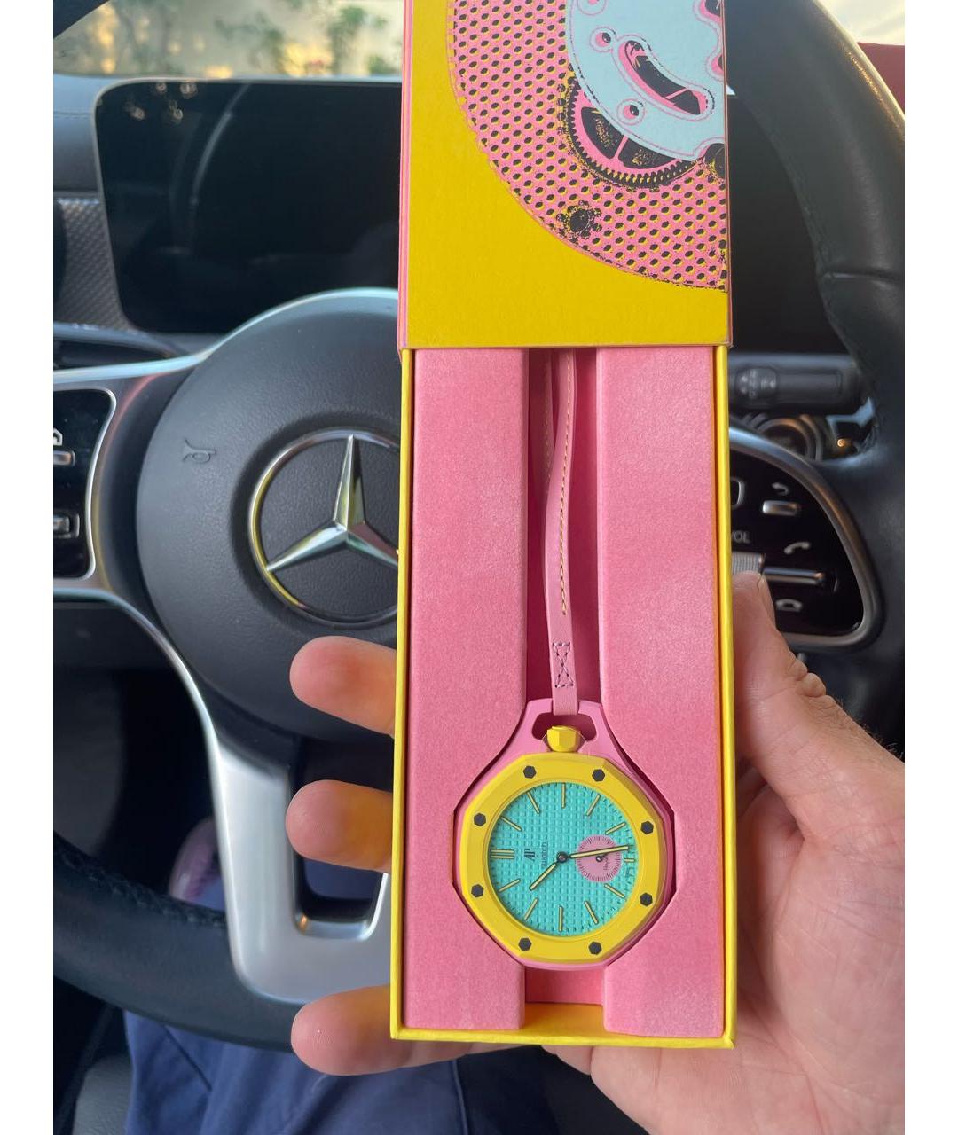 Swatch Розовые часы, фото 2