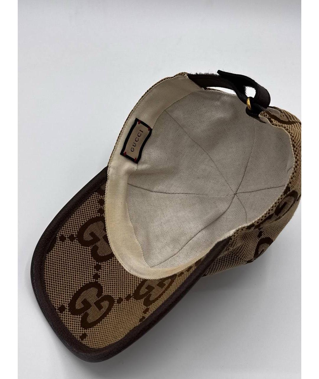 GUCCI Бежевая кепка/бейсболка, фото 4