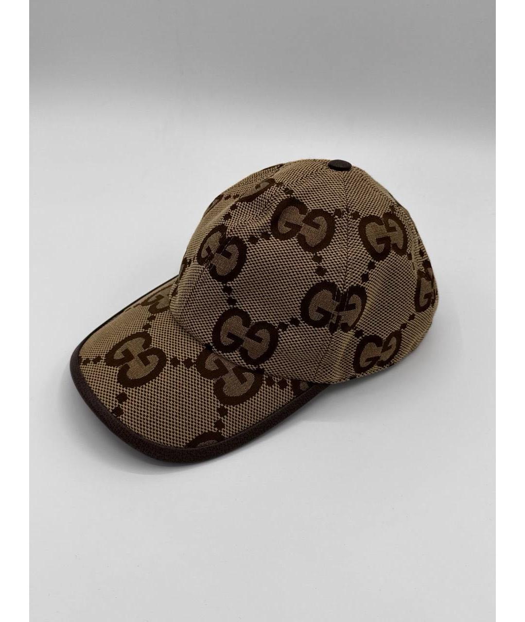 GUCCI Бежевая кепка/бейсболка, фото 6