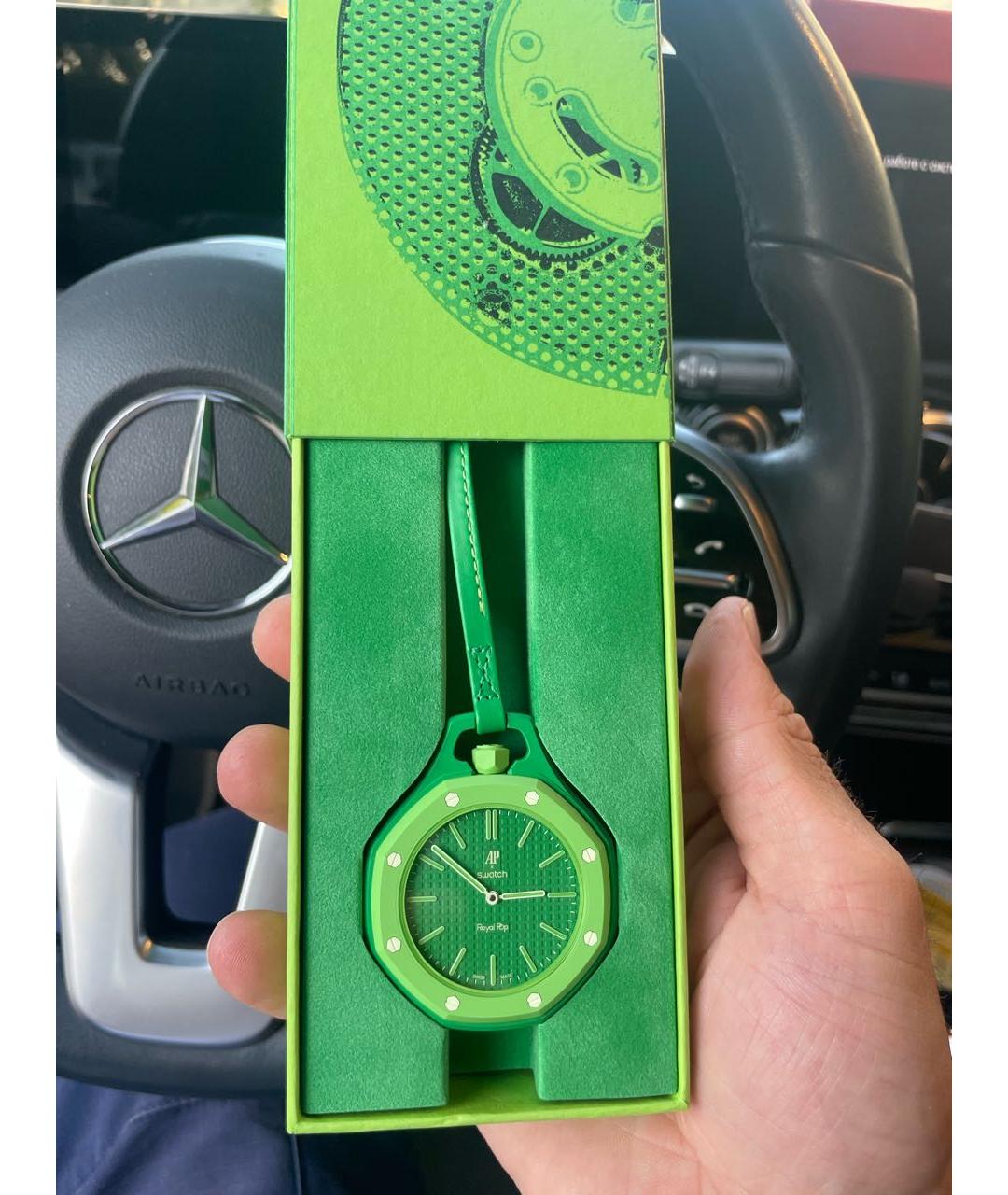 Swatch Зеленые часы, фото 2