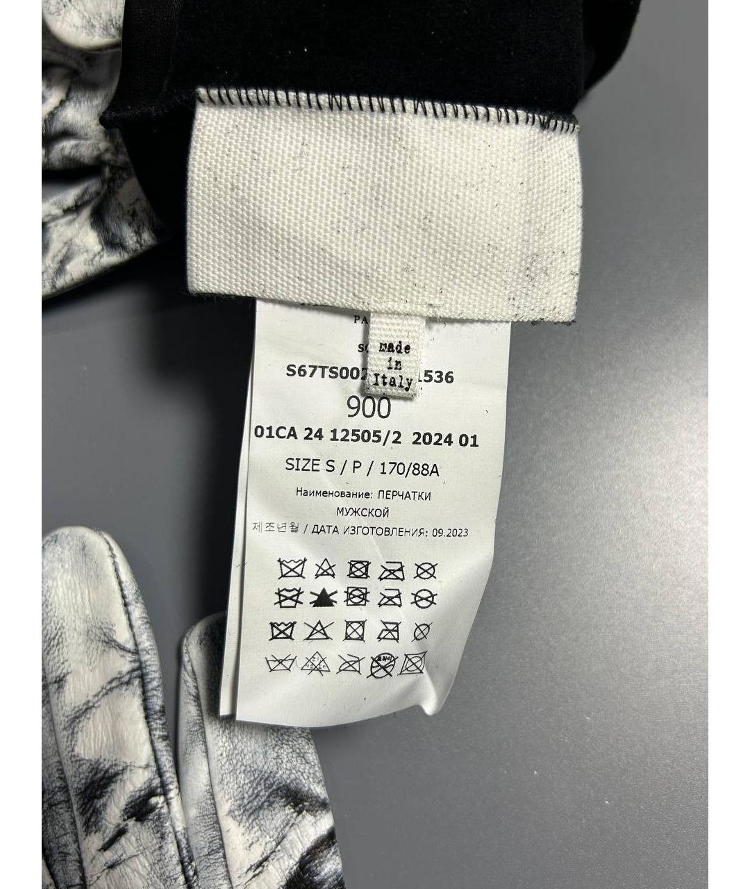 MAISON MARGIELA Черные перчатки, фото 7