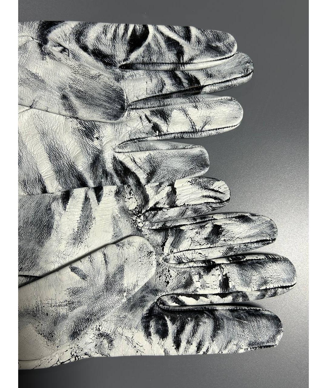 MAISON MARGIELA Черные перчатки, фото 3