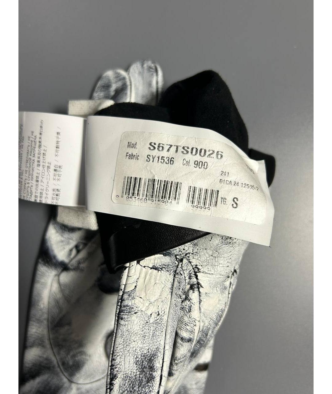 MAISON MARGIELA Черные перчатки, фото 8