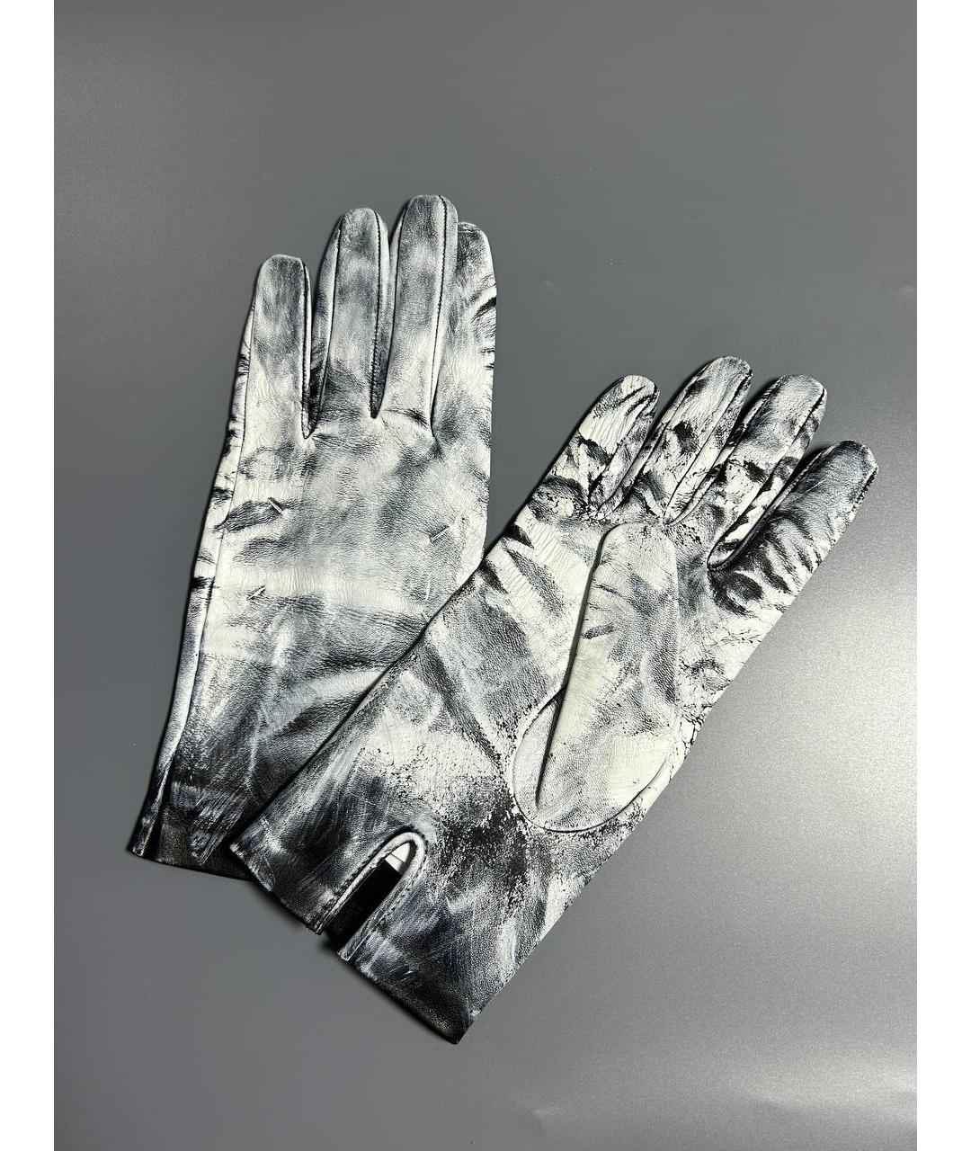 MAISON MARGIELA Черные перчатки, фото 2