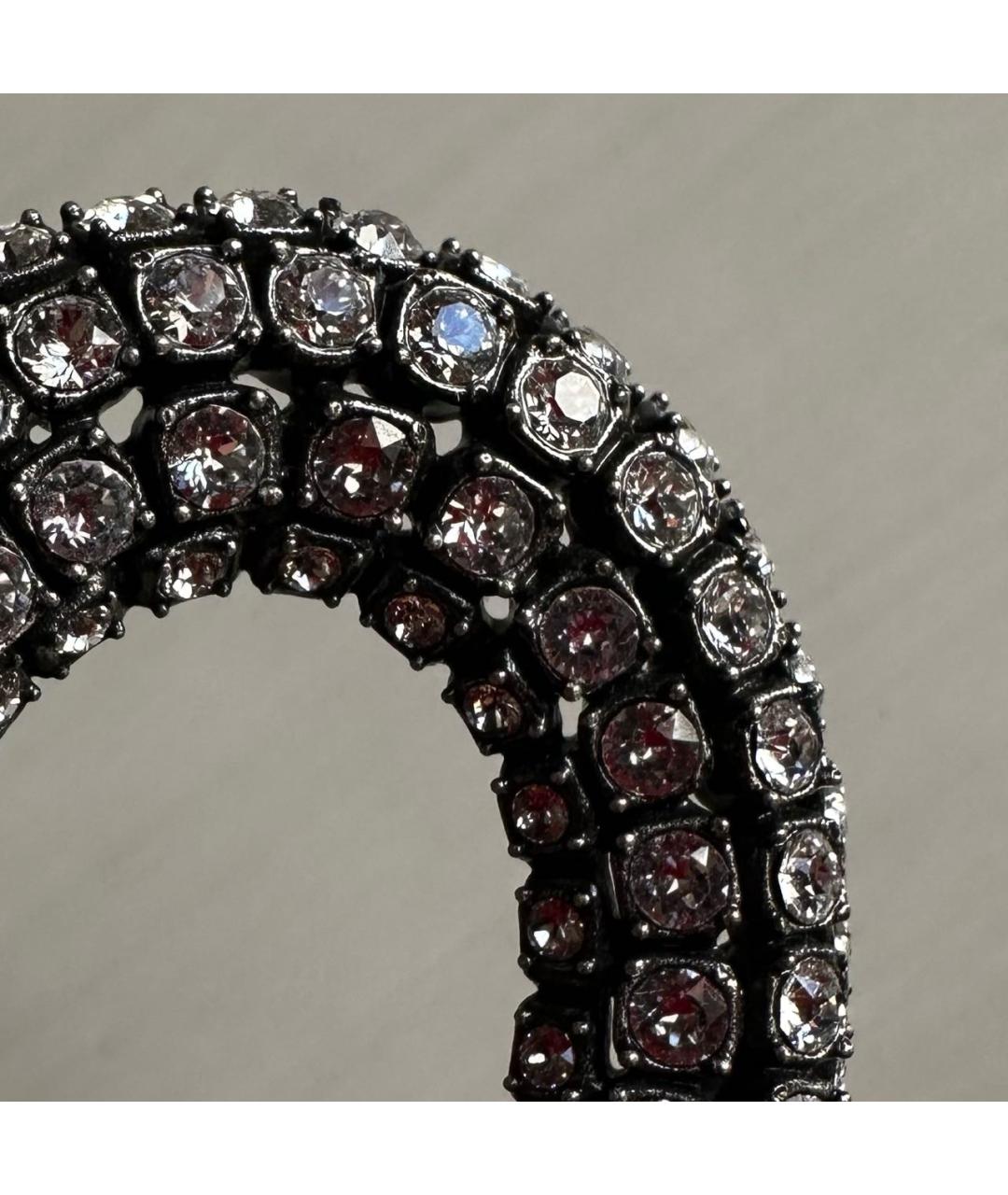 BALENCIAGA Серебряные латунные серьги, фото 6