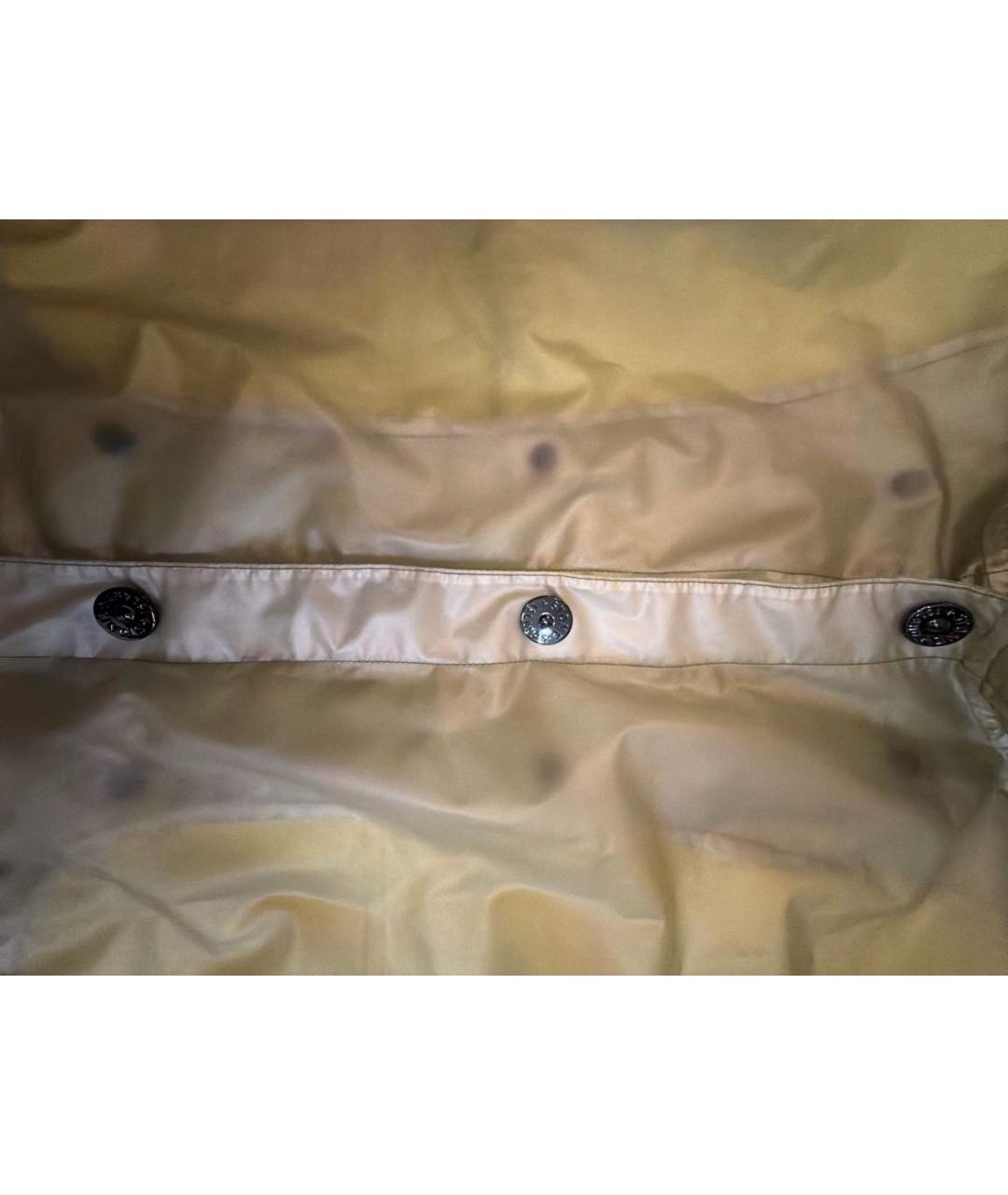 STONE ISLAND Салатовая полиамидовая куртка, фото 4