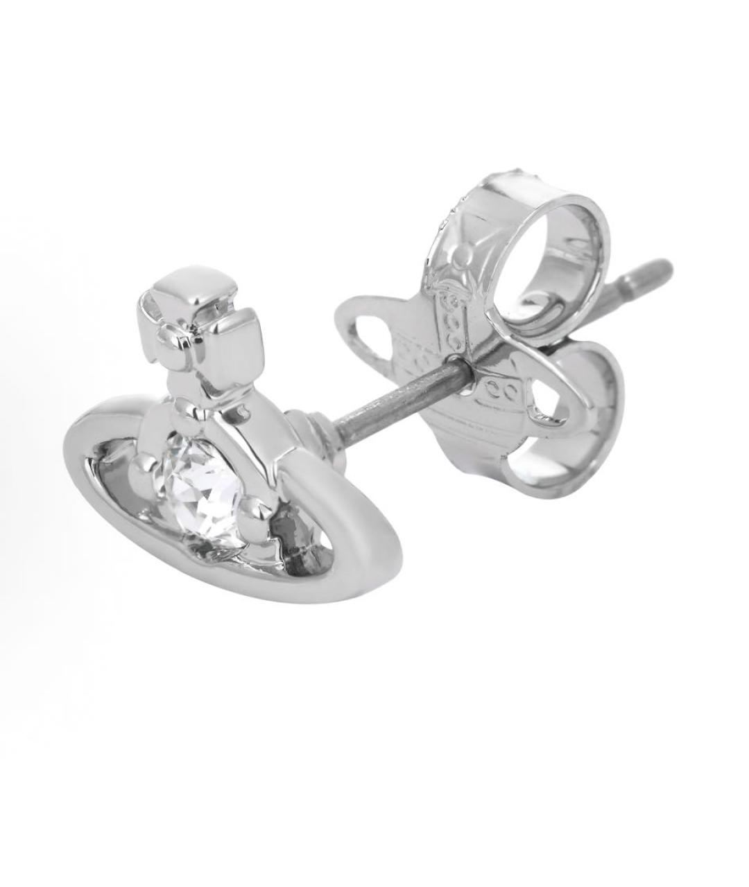 VIVIENNE WESTWOOD Серебряные латунные серьги, фото 2