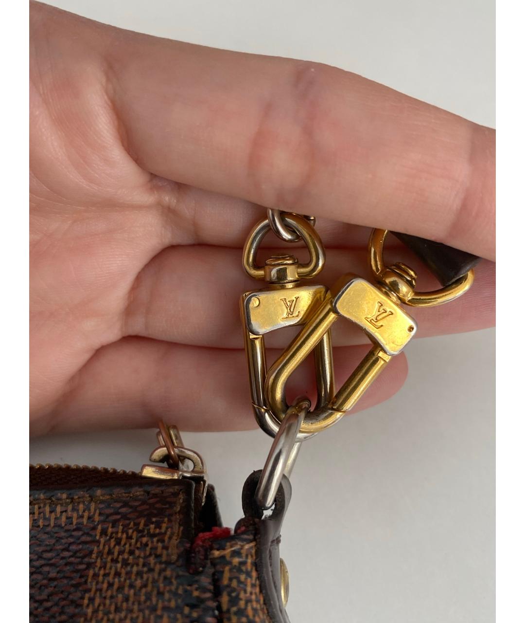 LOUIS VUITTON Коричневая сумка через плечо, фото 5