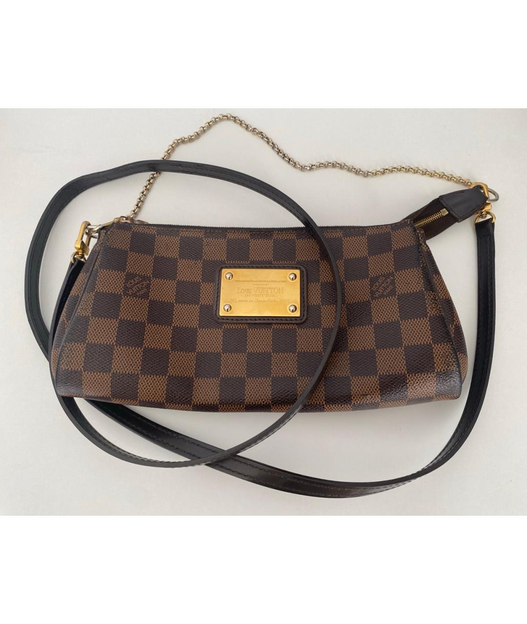 LOUIS VUITTON Коричневая сумка через плечо, фото 8