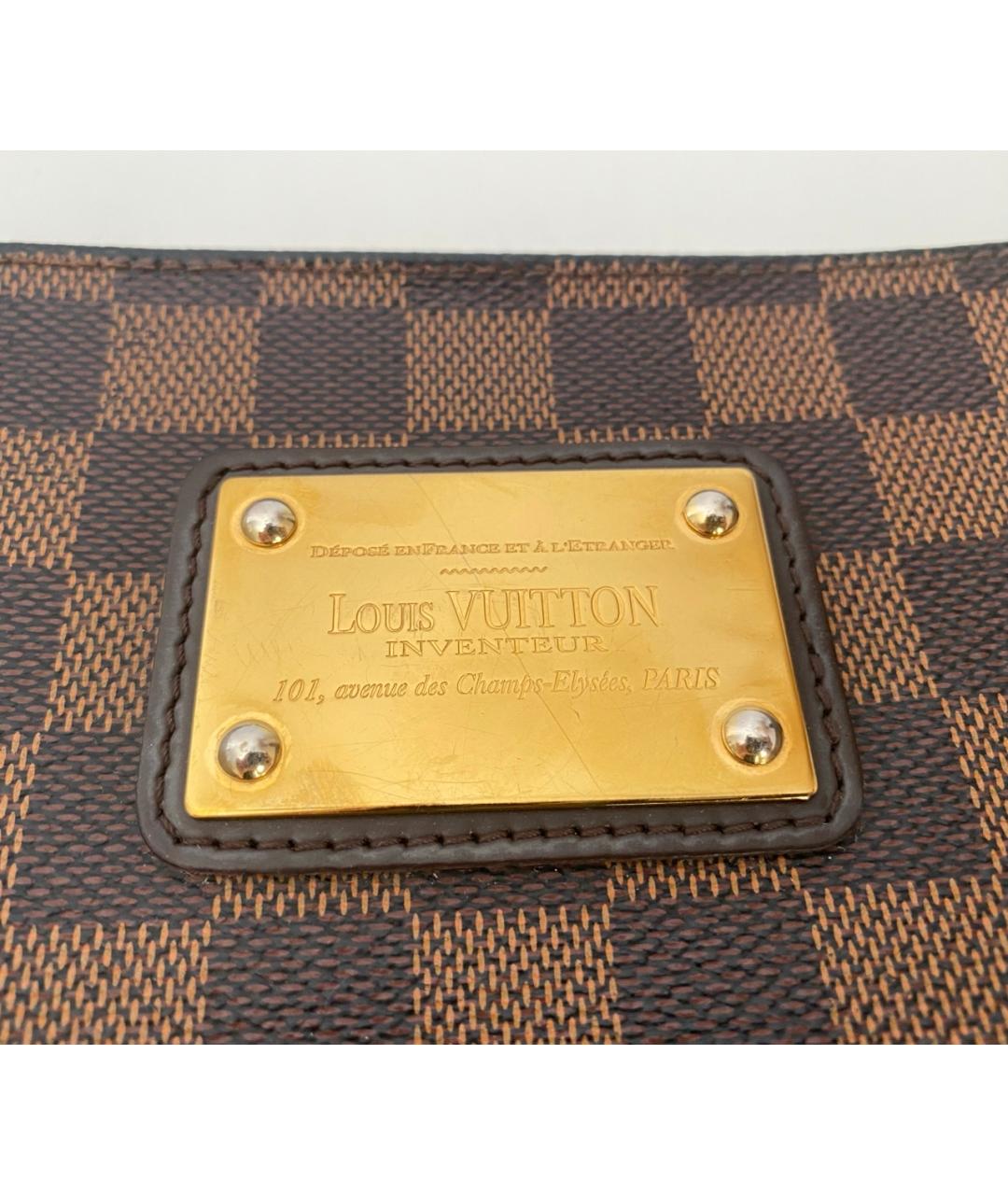 LOUIS VUITTON Коричневая сумка через плечо, фото 4