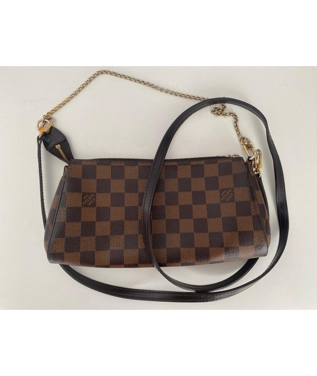 LOUIS VUITTON Коричневая сумка через плечо, фото 3