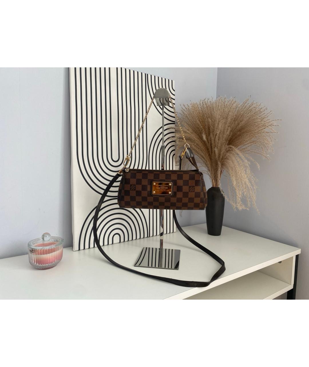 LOUIS VUITTON Коричневая сумка через плечо, фото 2