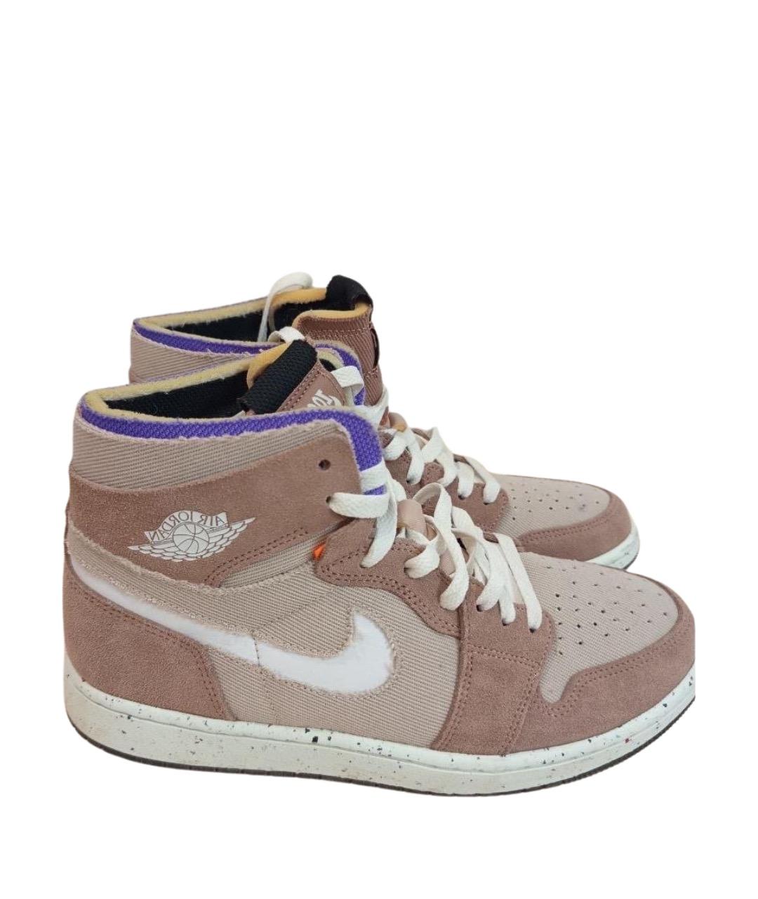 NIKE Розовые высокие кроссовки / кеды, фото 5