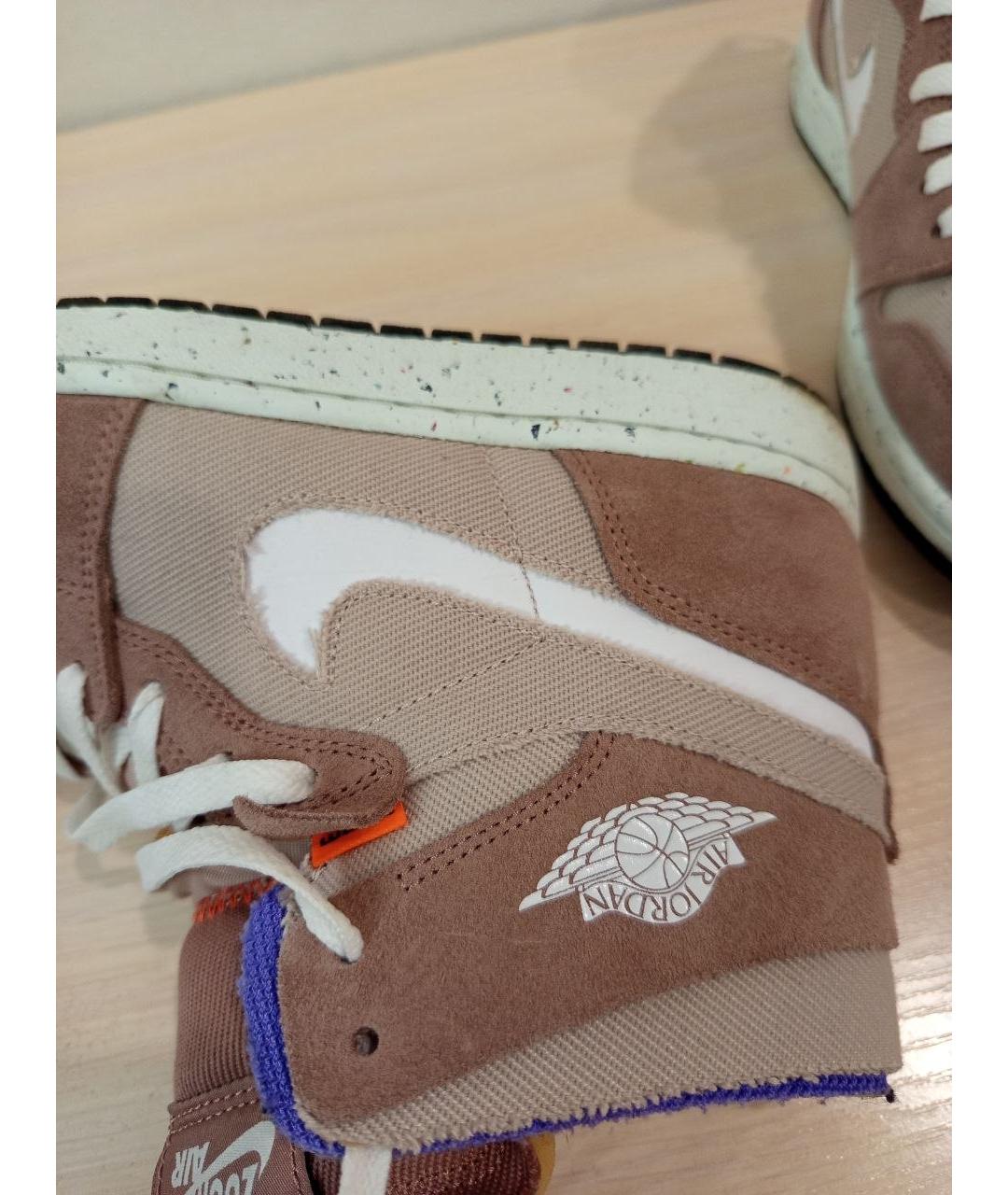 NIKE Розовые высокие кроссовки / кеды, фото 2