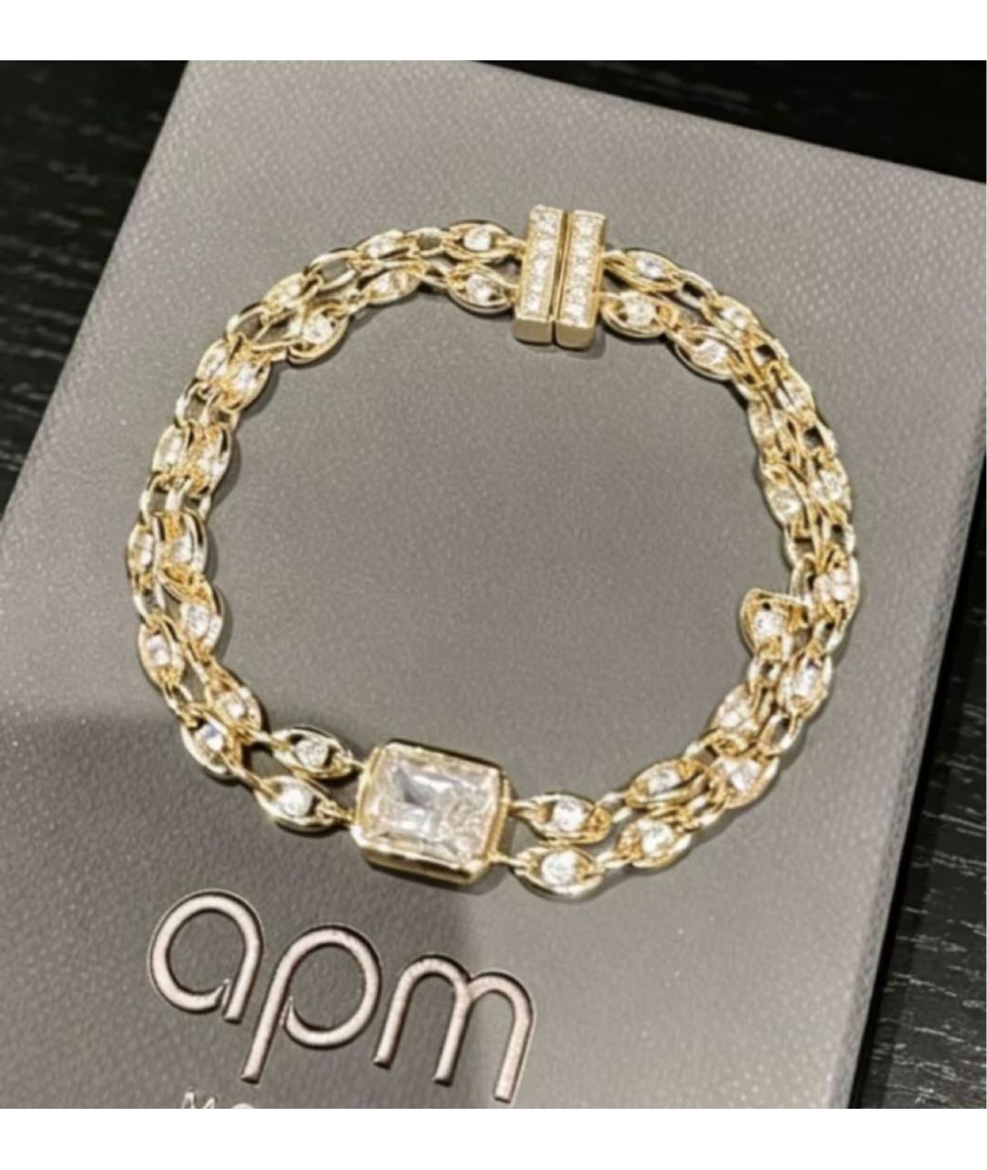 APM Monaco Золотой браслет, фото 4