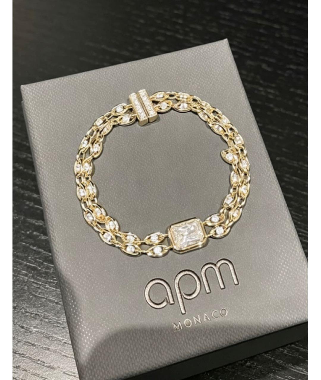 APM Monaco Золотой браслет, фото 5