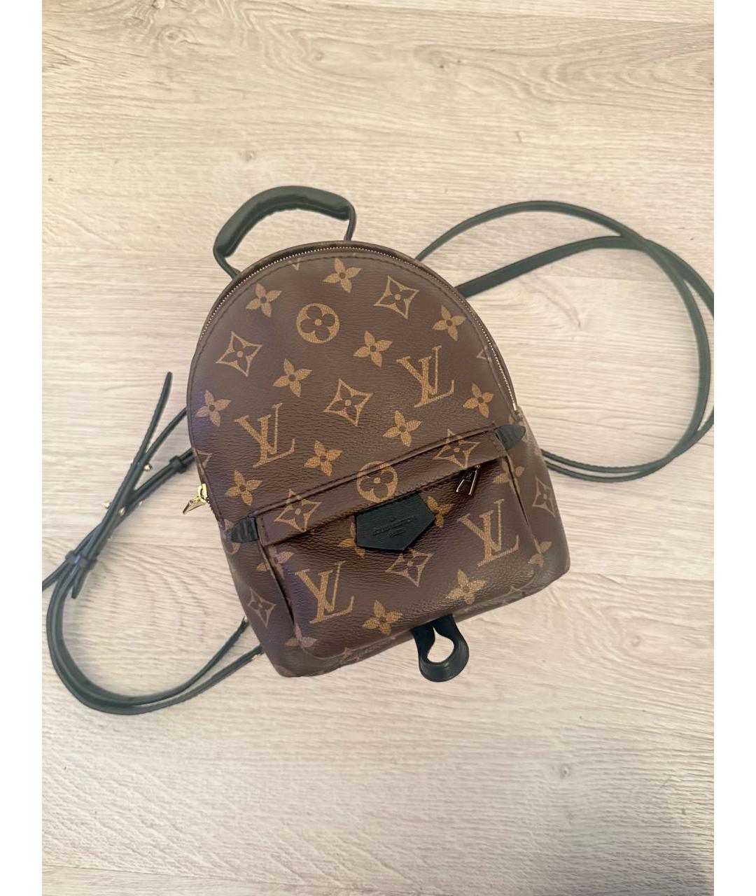 LOUIS VUITTON Коричневый рюкзак, фото 5