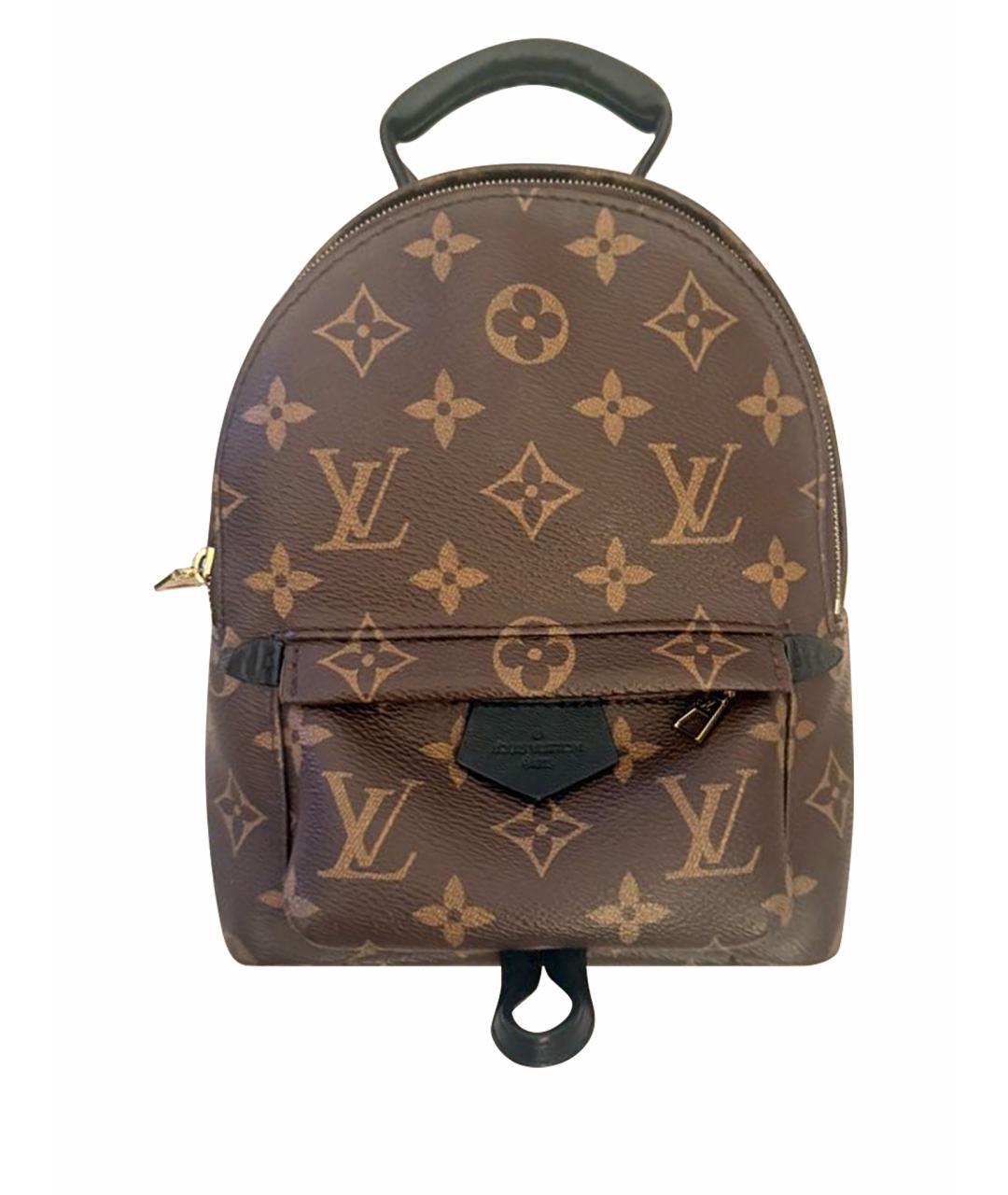 LOUIS VUITTON Коричневый рюкзак, фото 1