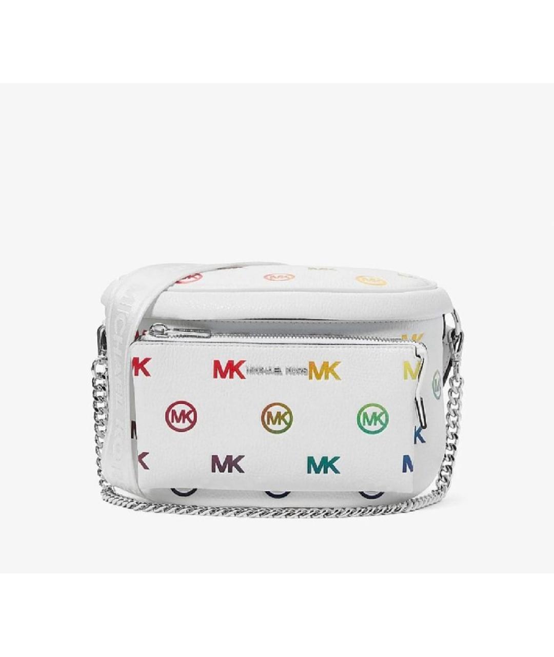 MICHAEL KORS Белая сумка через плечо, фото 9