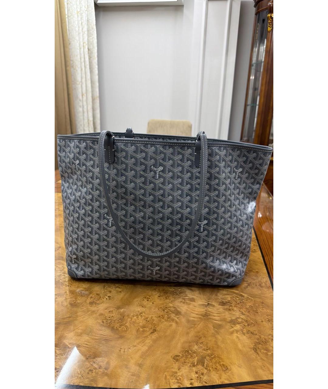 GOYARD Серая сумка тоут, фото 5