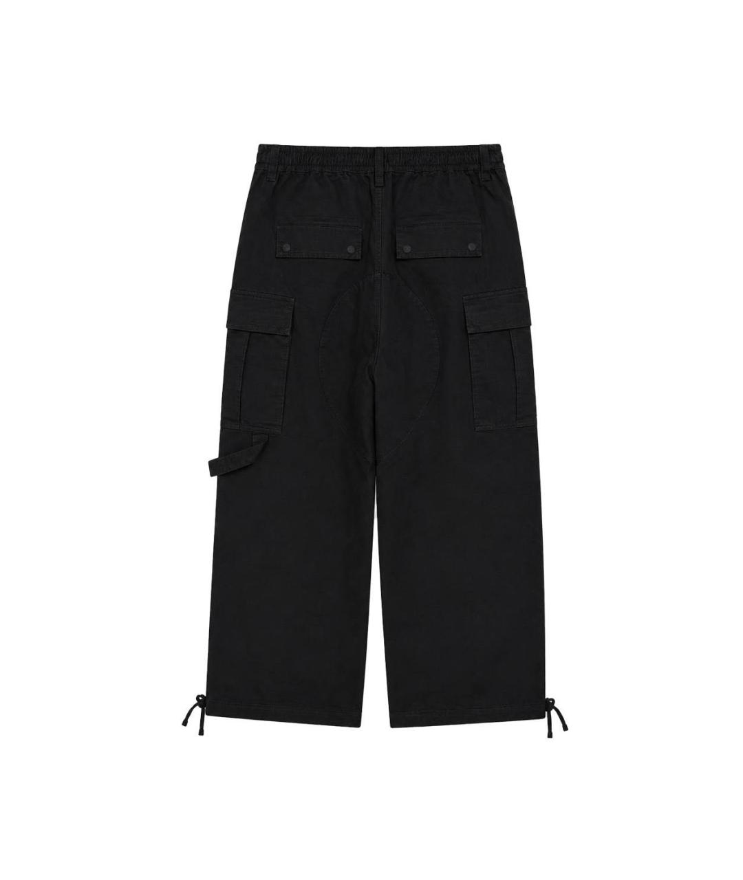 BALENCIAGA Черные повседневные брюки, фото 2