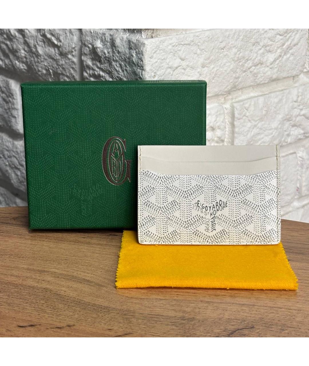GOYARD Белый кардхолдер, фото 2