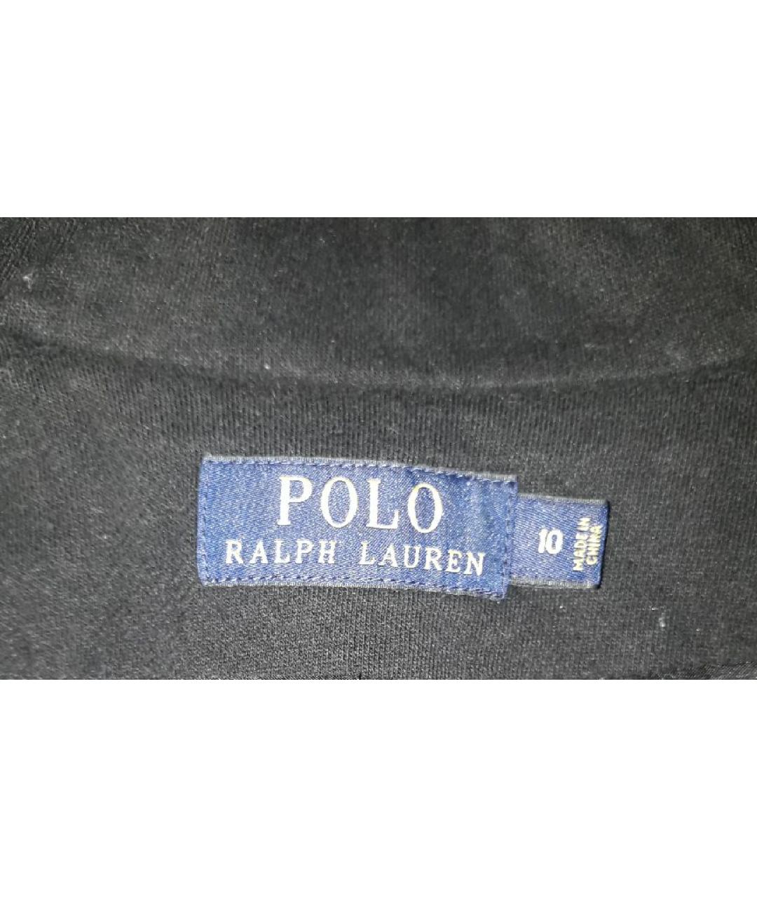 POLO RALPH LAUREN Черный хлопковый пиджак, фото 4