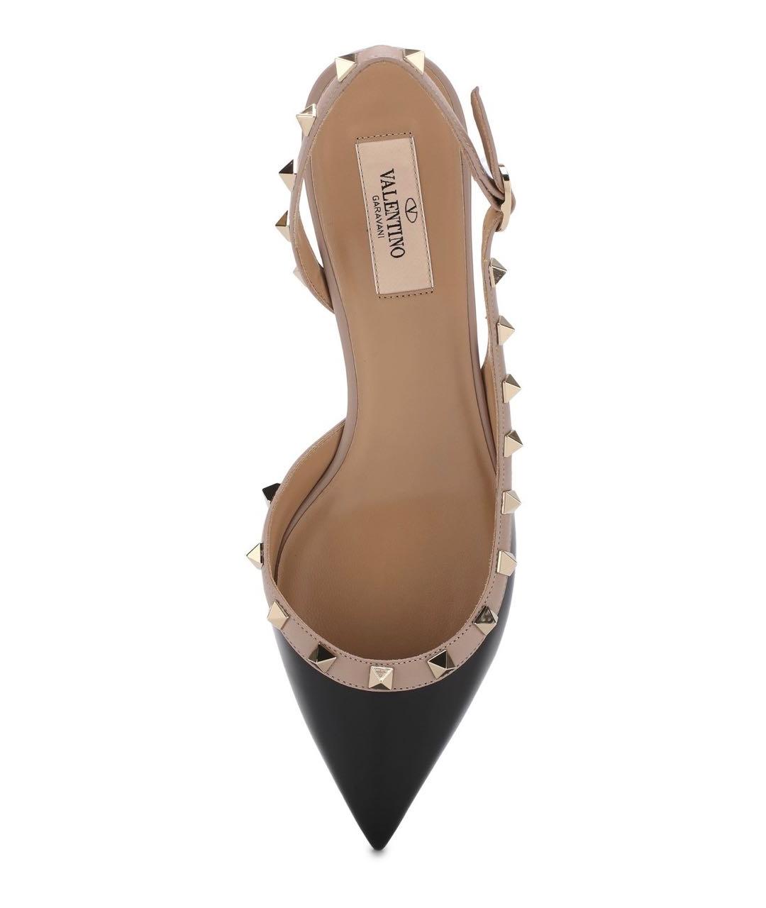 VALENTINO Черные туфли из лакированной кожи, фото 4