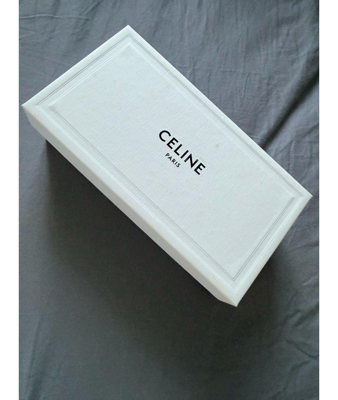 CELINE Черные пластиковые солнцезащитные очки, фото 7