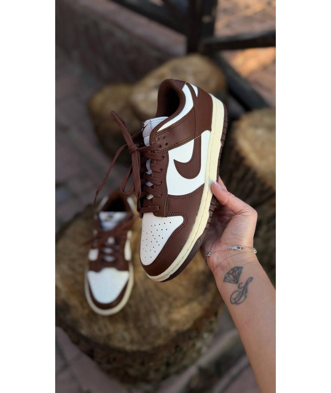 NIKE Коричневые кеды, фото 4