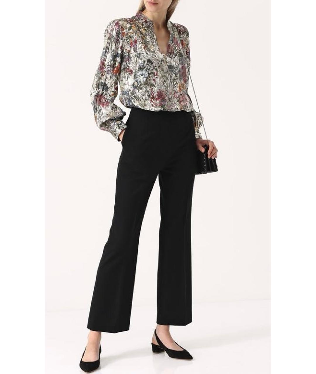 TORY BURCH Мульти шелковая блузы, фото 2