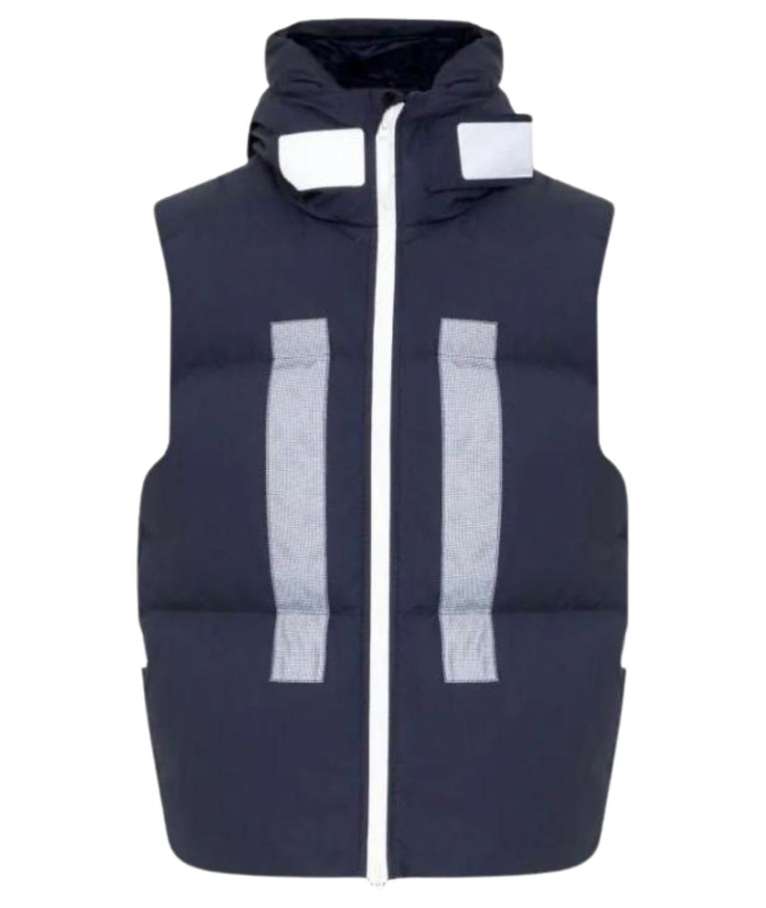 STONE ISLAND Темно-синий жилет, фото 1