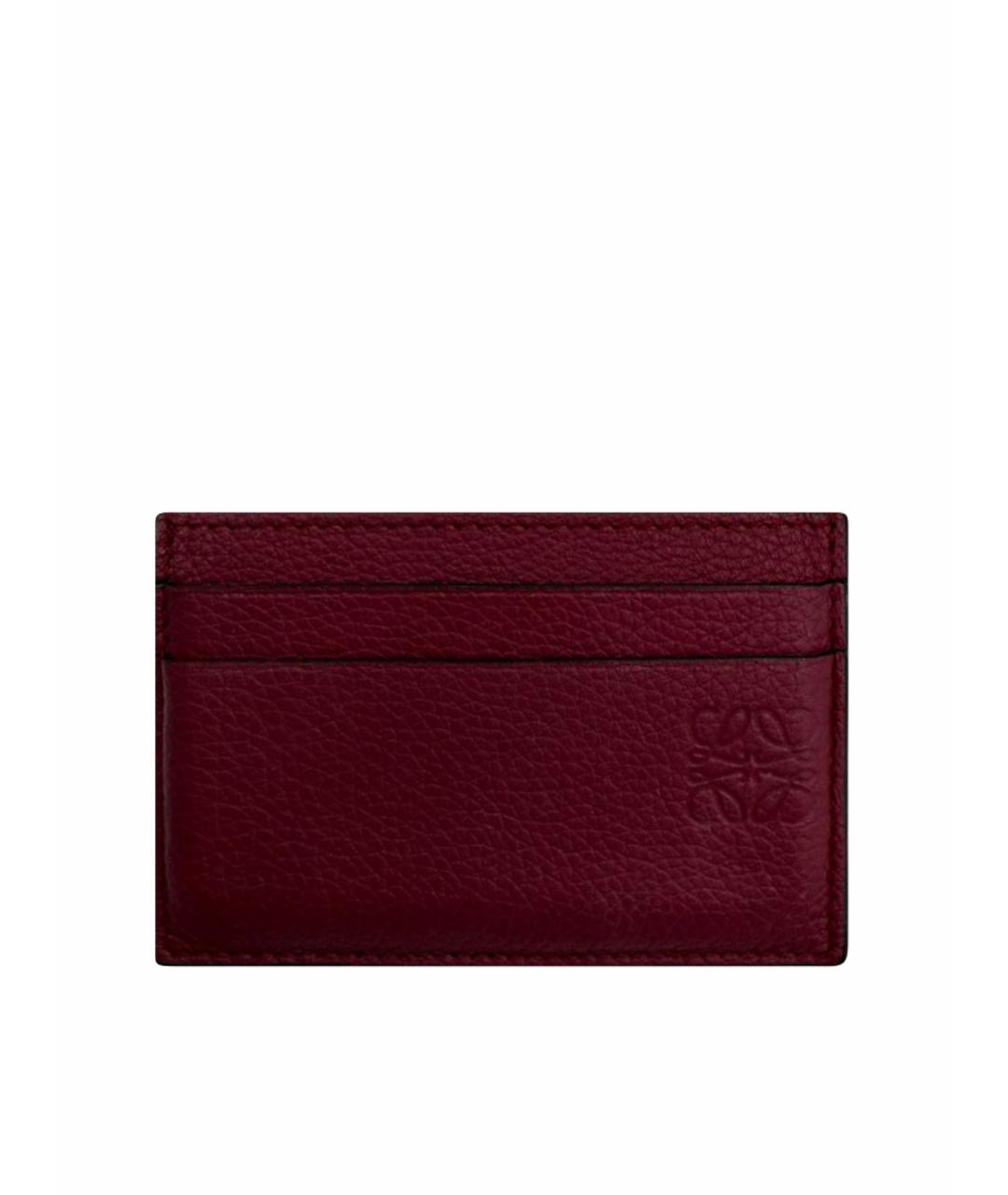 LOEWE Фуксия кожаный кардхолдер, фото 5