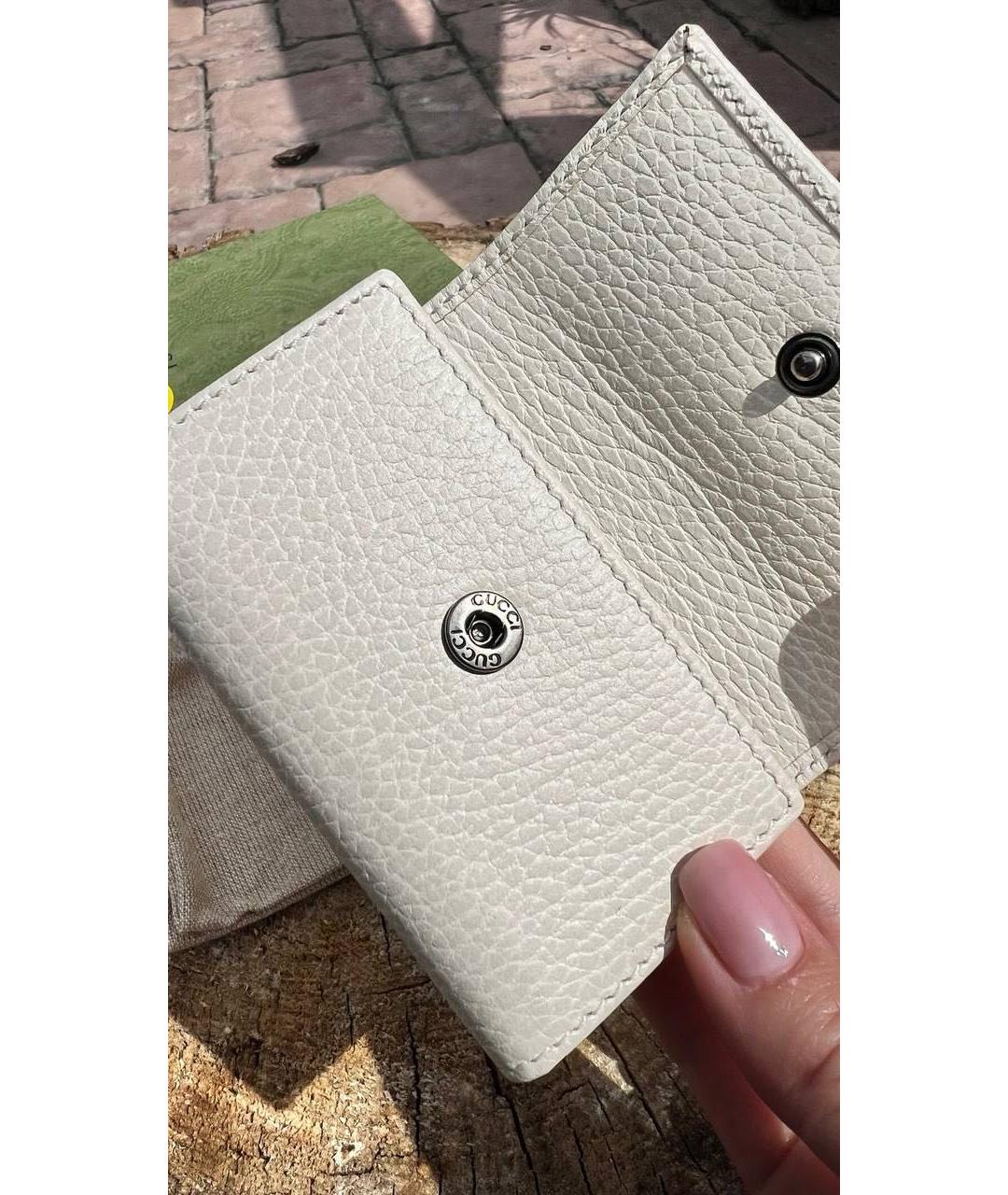 GUCCI Бежевая ключница, фото 5