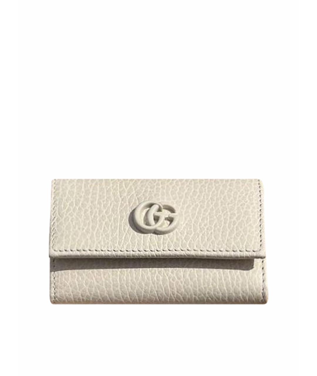 GUCCI Бежевая ключница, фото 1