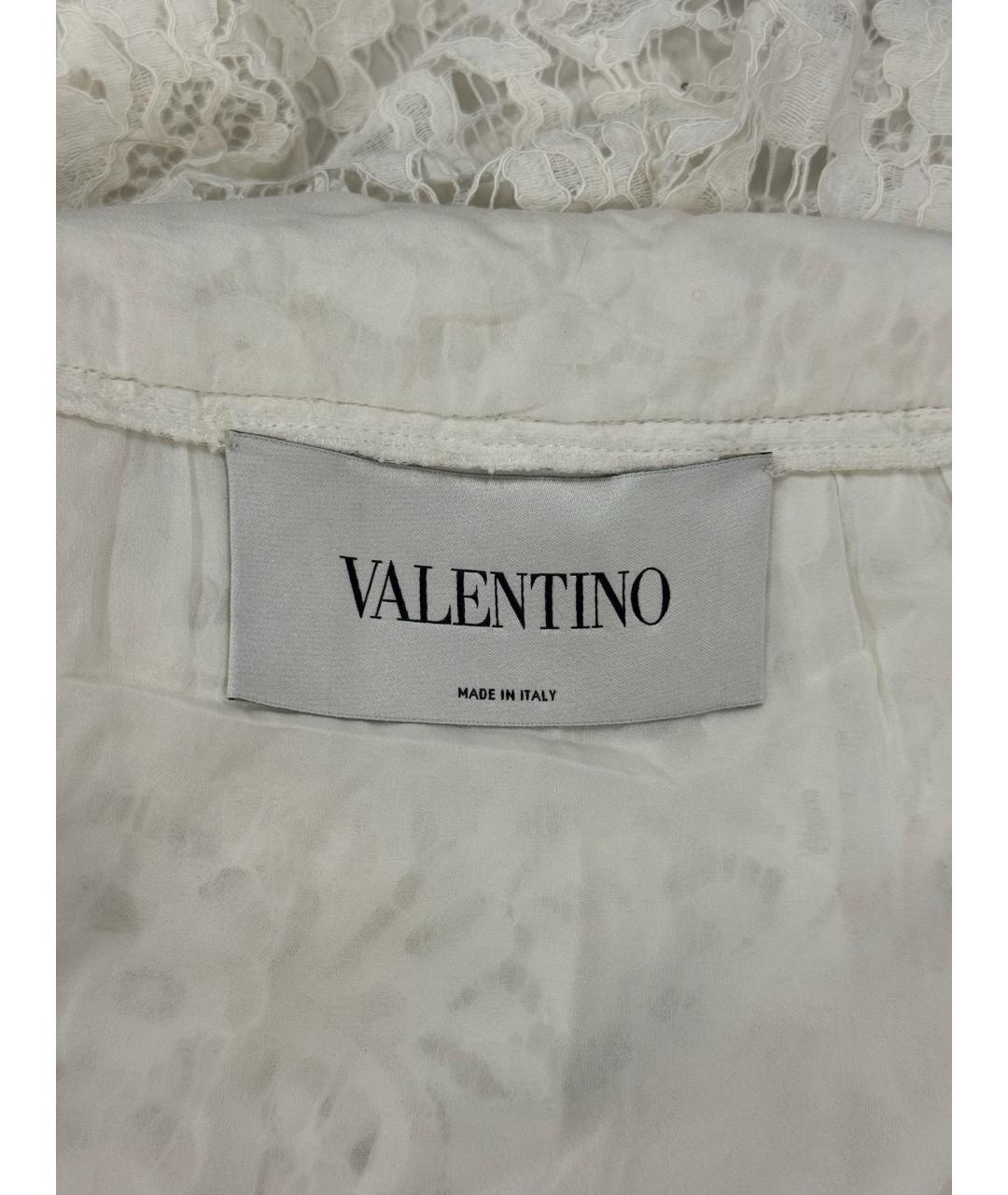 VALENTINO Белое повседневное платье, фото 4