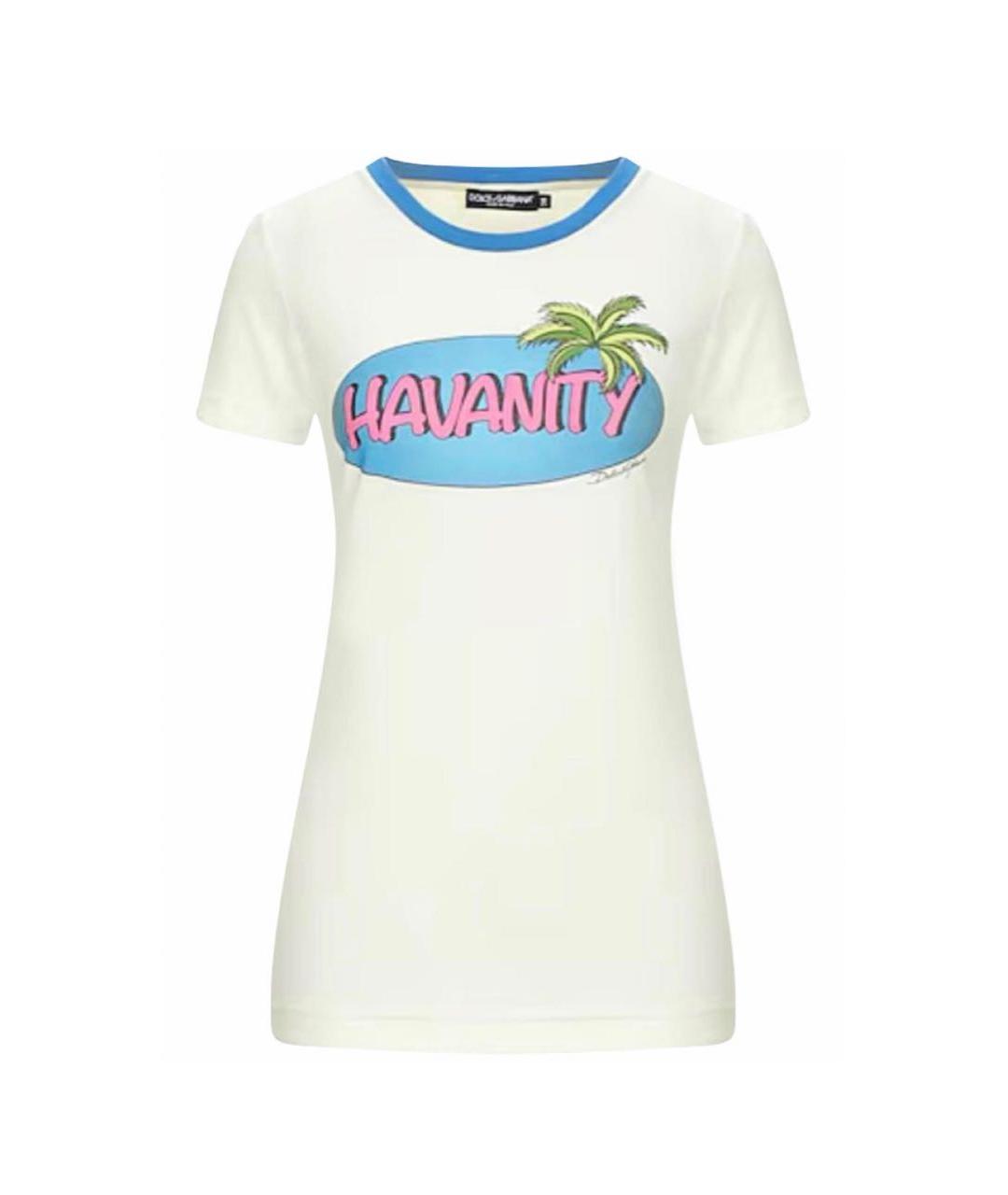 DOLCE&GABBANA Хлопковая футболка, фото 9