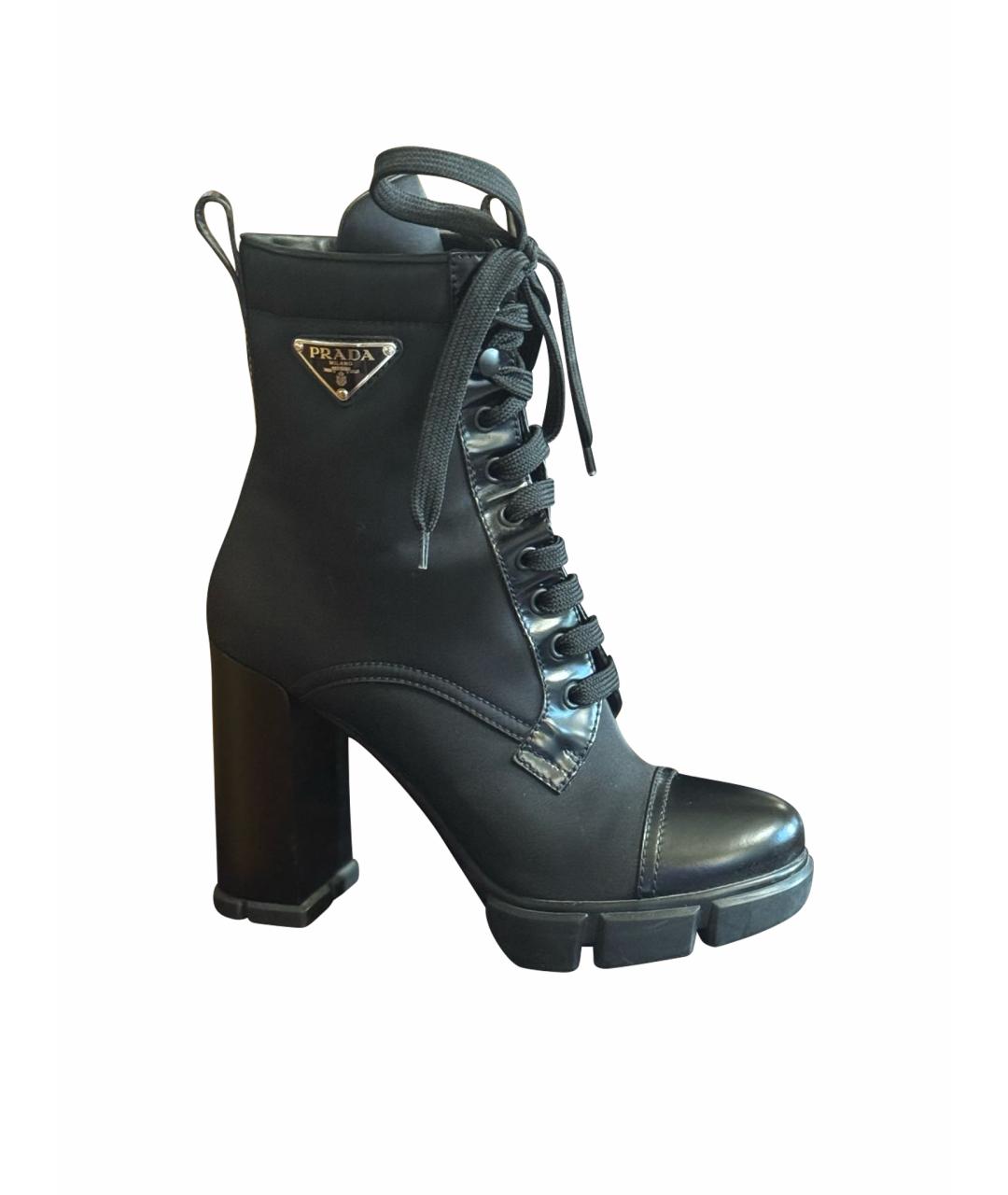 PRADA Черные ботильоны, фото 1