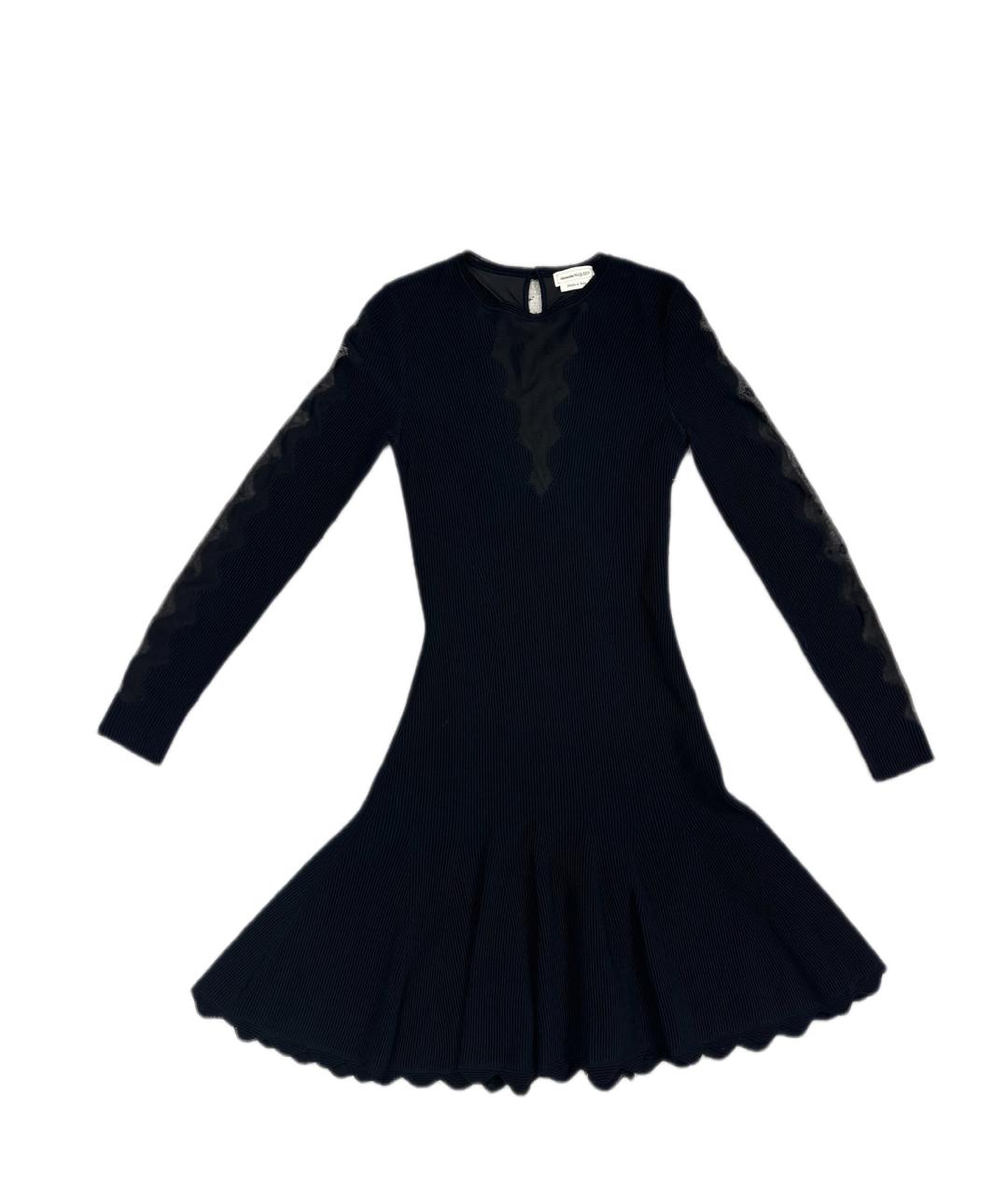 ALEXANDER MCQUEEN Черное вечернее платье, фото 1