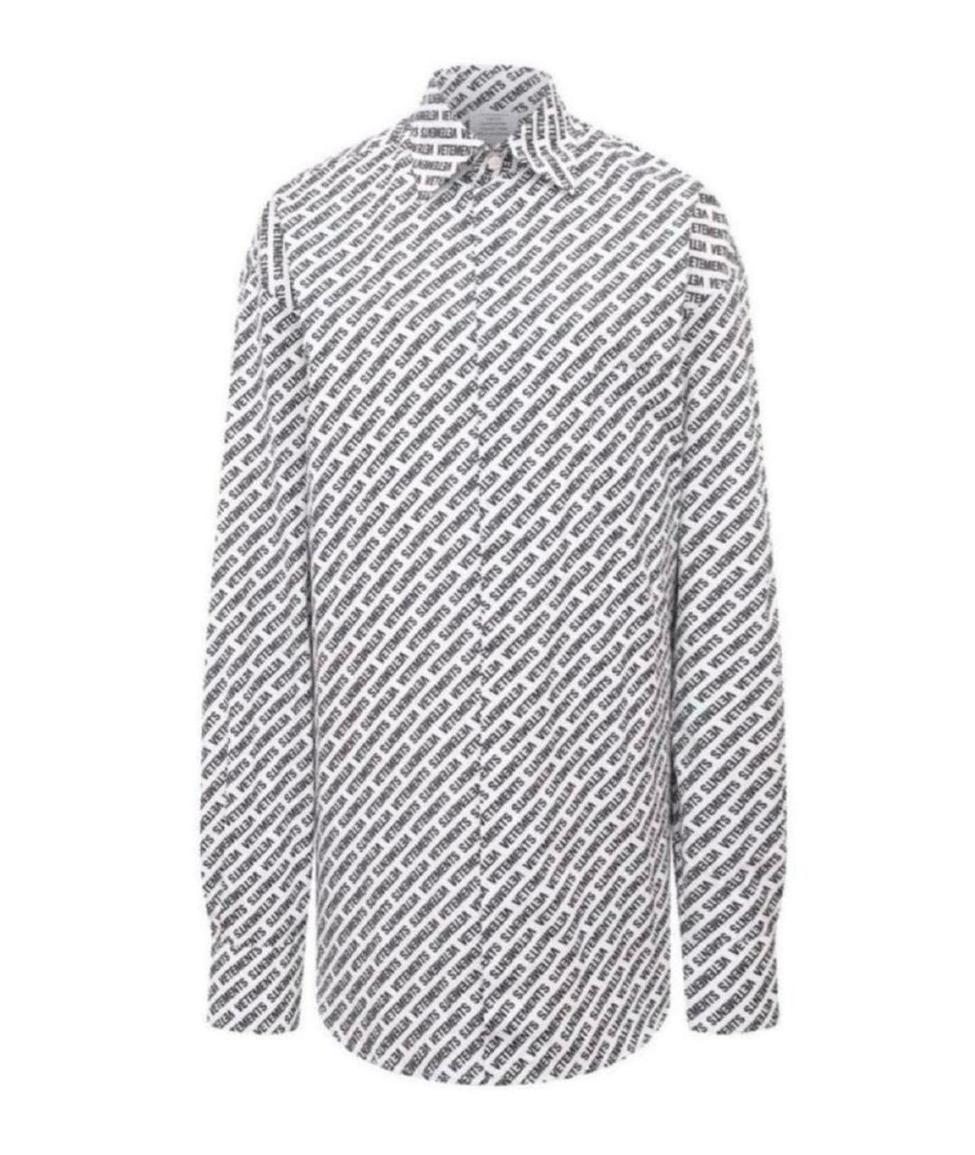 VETEMENTS Белая блузы, фото 1