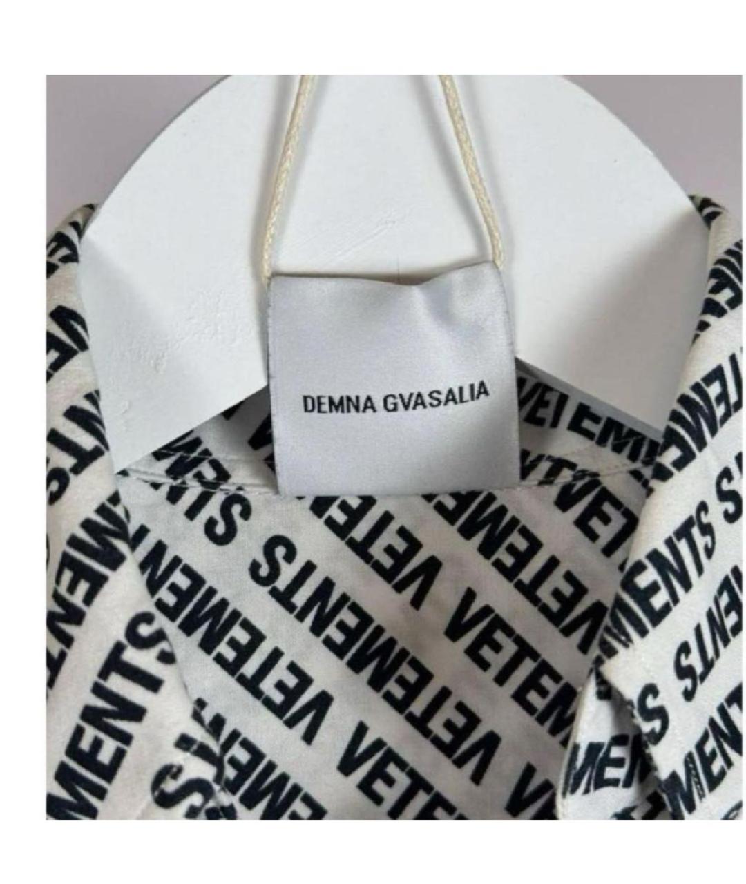 VETEMENTS Белая блузы, фото 6