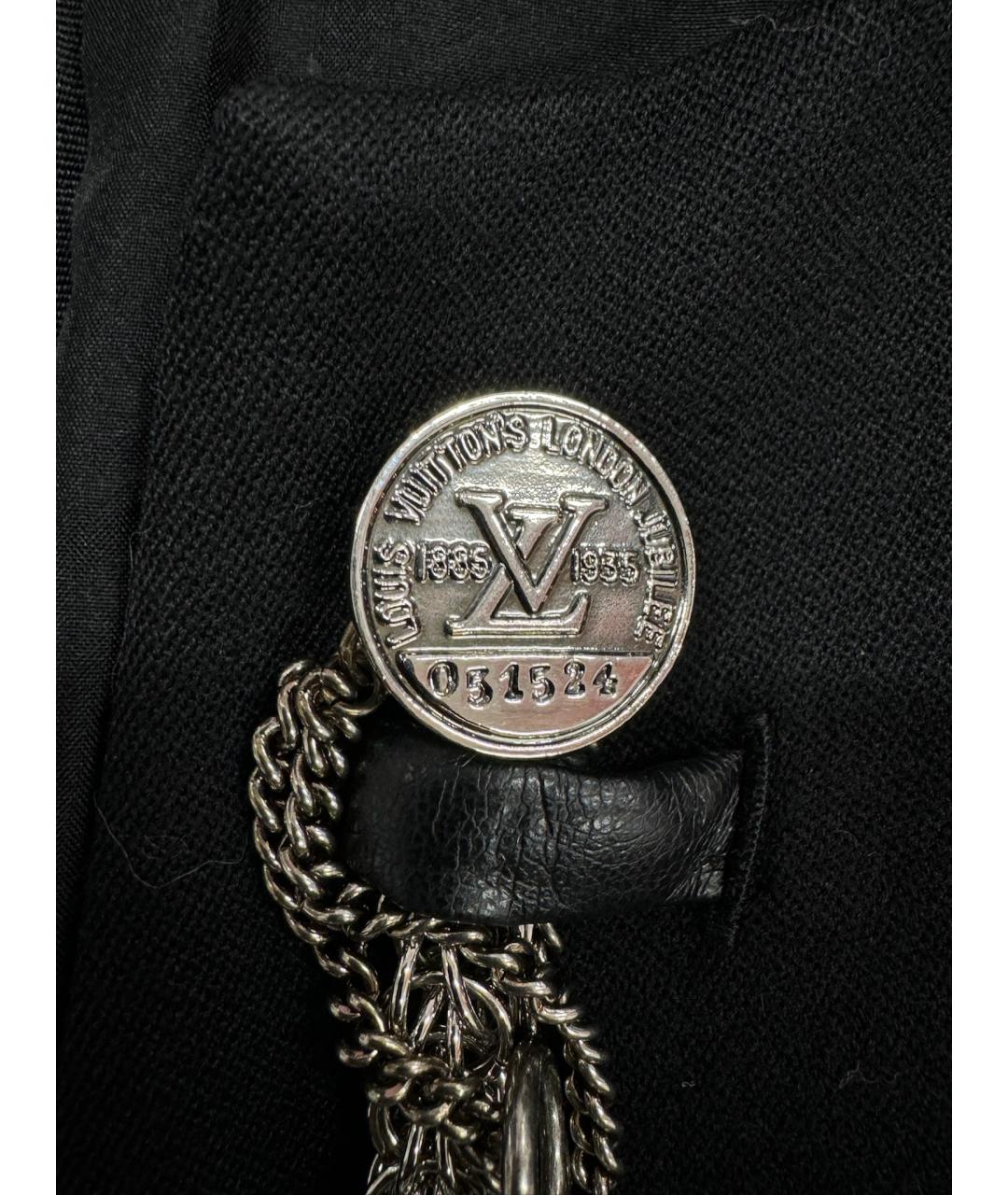 LOUIS VUITTON Черное коктейльное платье, фото 4