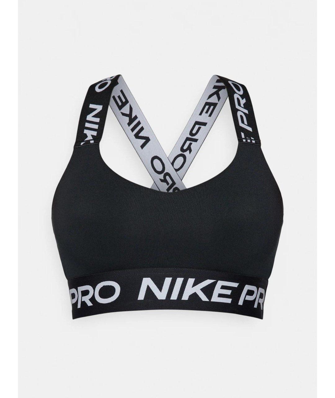 NIKE Черная полиэстеровая майка, фото 8