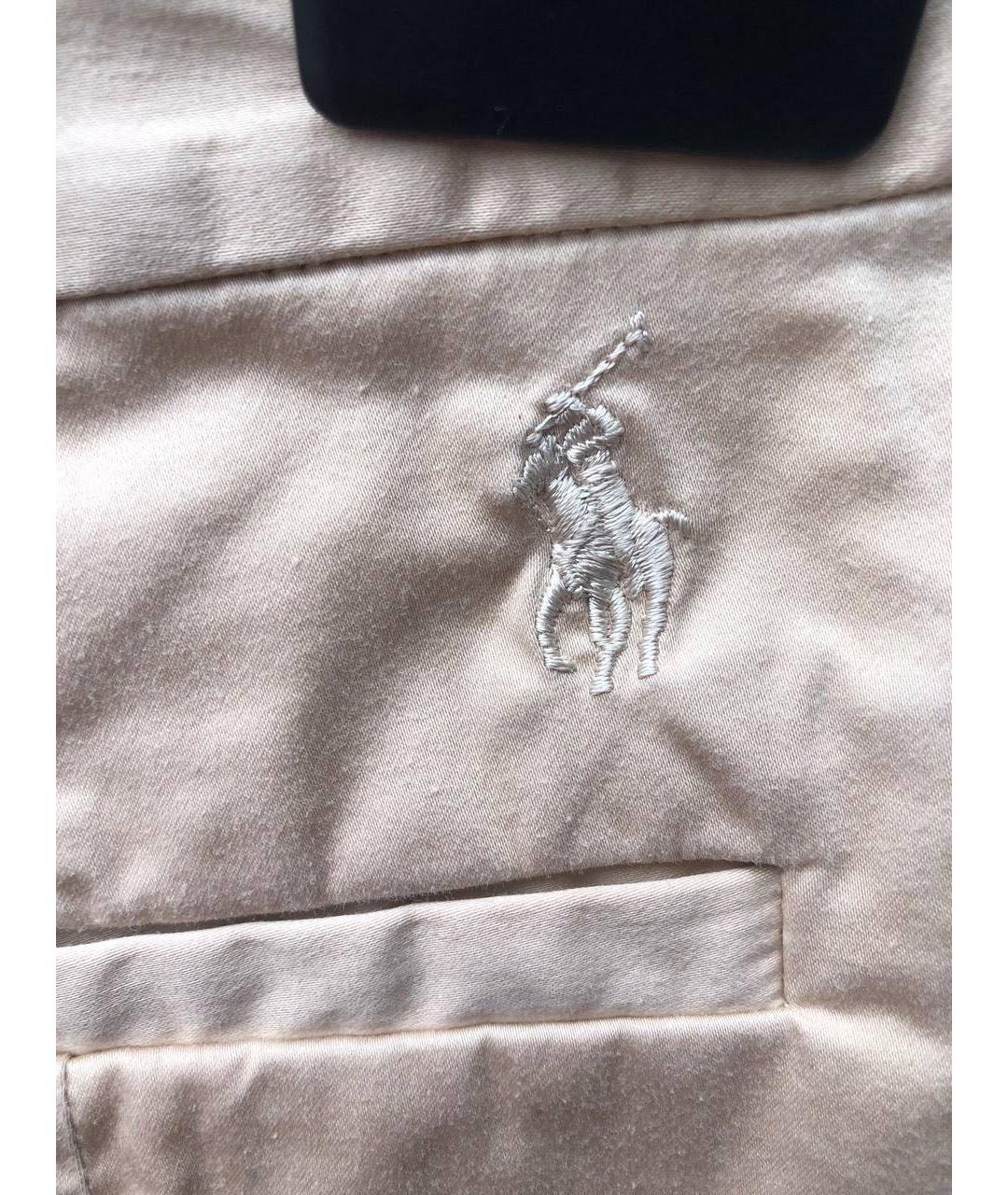 RALPH LAUREN Белые хлопковые шорты, фото 7