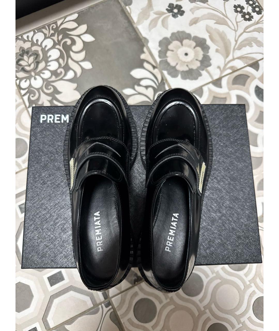 PREMIATA Черные кожаные лоферы, фото 3