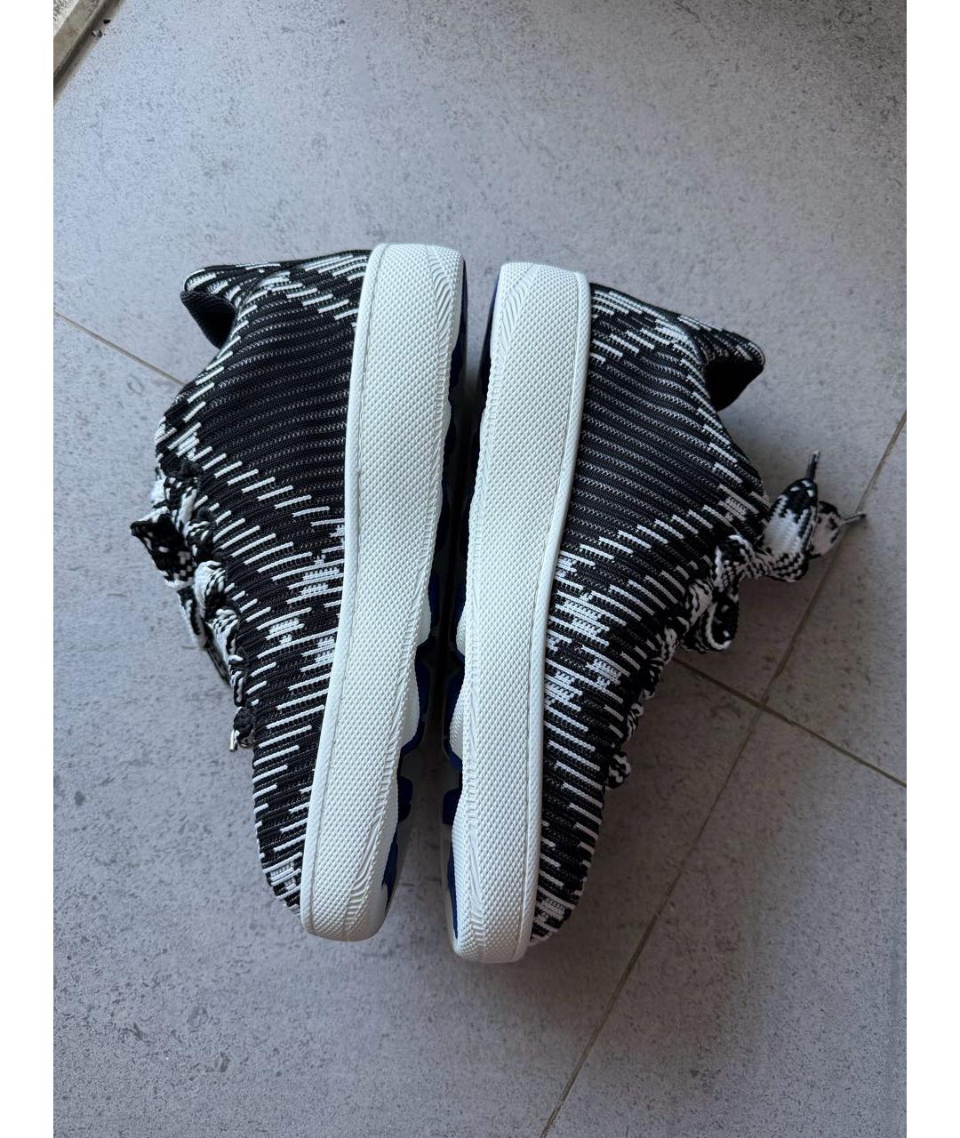 BURBERRY Черные кеды, фото 6